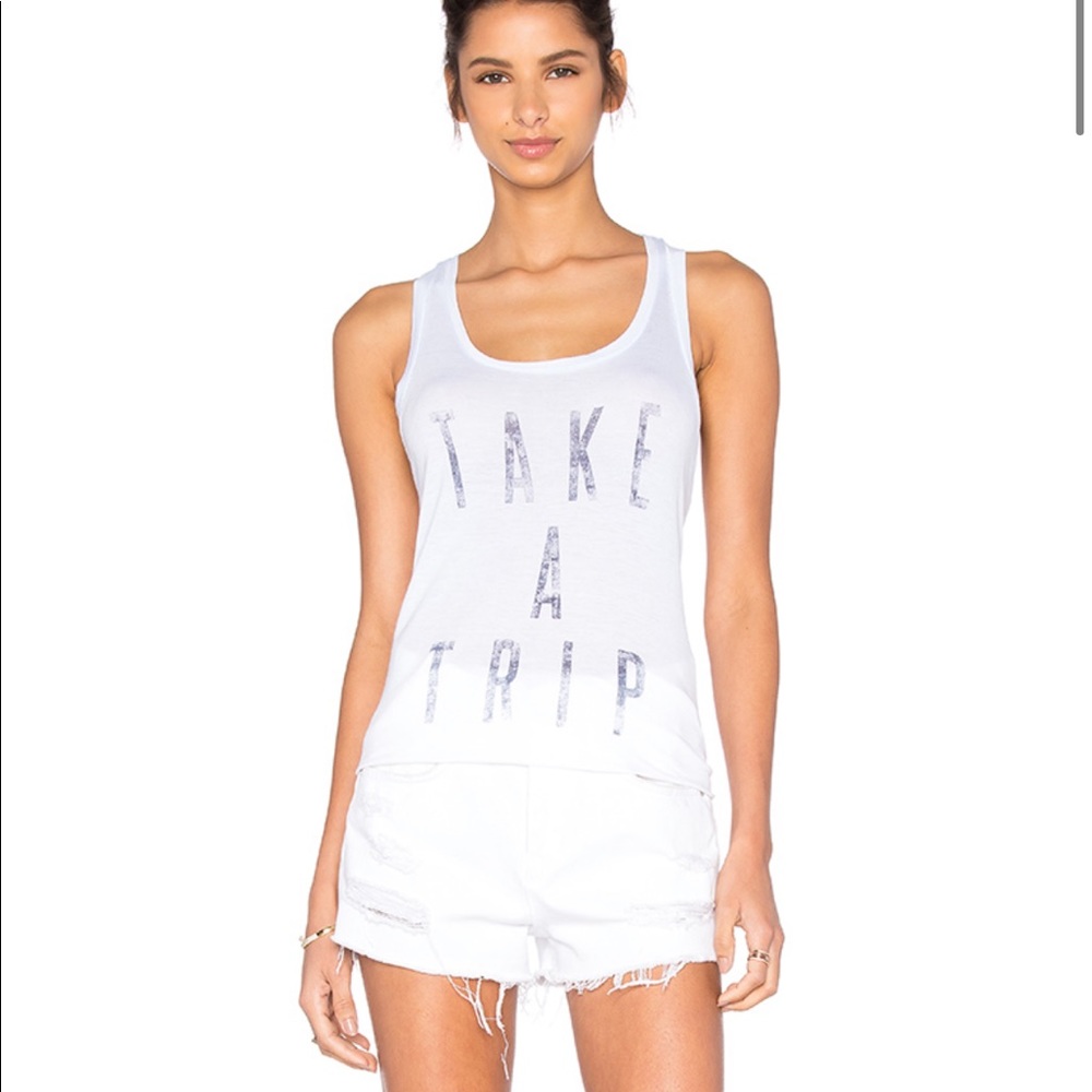 Sundry ‘Take A Trip’ Tank in Ombre Riviera